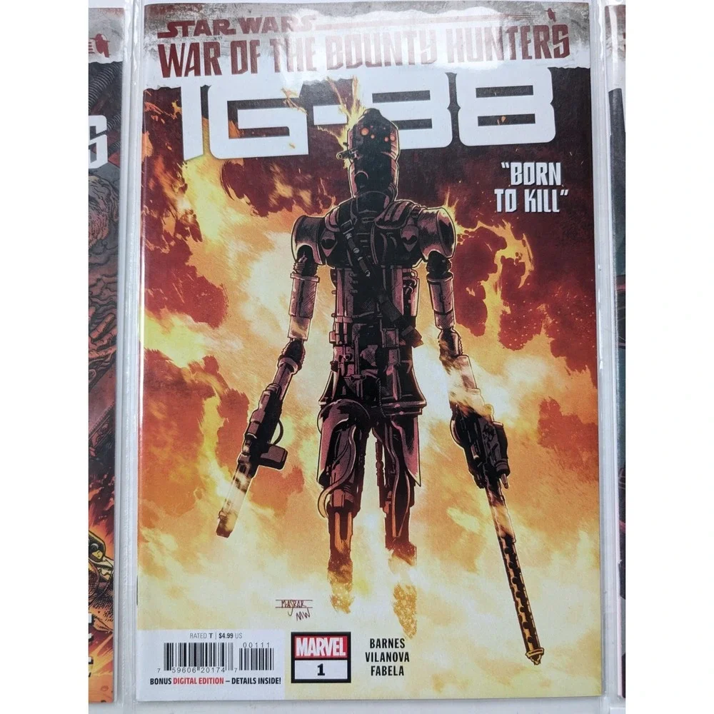 Star Wars War of the Bounty Hunters Issue #1 Variants‎ & Alpha Lot of 6 Marvel